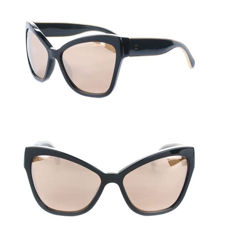 chanel black 5271 cat eye sunglasses|Eyewear .